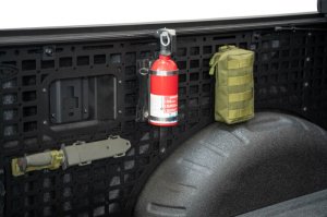 Ford Super Duty F250 Bed Side Molle Panel - Passenger Side - Addictive Desert Designs - Hammer Black - `23-`27